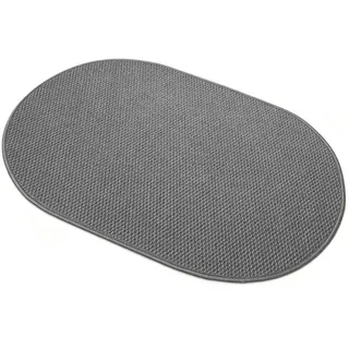 Agger Fußmatte Ovaler Sisal-Fußmatte, universelle Innen- und Außen-Fußmatte, Kratzteppich für Katzen für Eingangsbereich, Badezimmer und Balkon