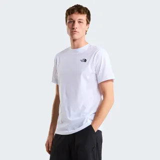The North Face M Mountain Sketch Regular Short Sleeve Tee-Grafik weiß XXL