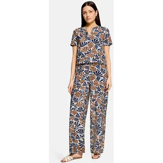 Betty & Co Schlupfhose mit Print Beige 46
