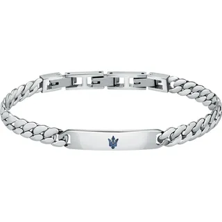 Maserati Armband Edelstahl blau JM222AVD05 Größe 22cm