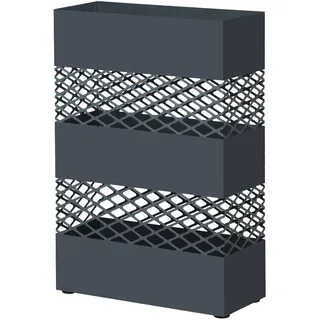Songmics LUC02AG Schirmständer 28 x 12 x 41 cm grau