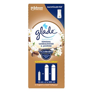 glade Raumduft-Nachfüller touch & fresh® SENSUAL SANDALWOOD & JASMINE orientalisch 10 ml, 1 St.