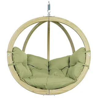 Amazonas Hängesessel Globo Chair  (L x B x H: 69 x 118 x 121 cm, Natur/Grün)