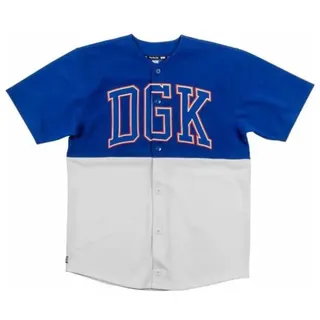 Dgk Mascot Baseball Kurzarmhemd - White - L