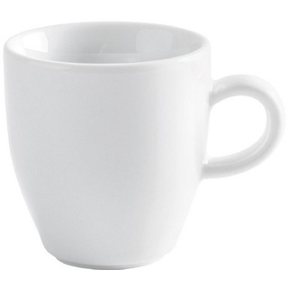 Kahla 215124A90021C Café Sommelier Espresso Doppio-Obertasse 0,05 l | weiße Espressotasse aus Porzellan