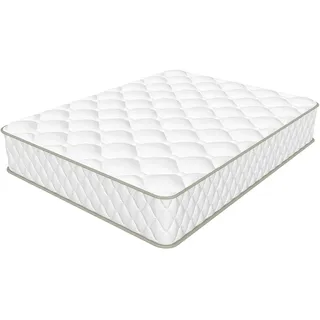 Federkernmatratze Matratze, 7 Zone Federkernmatratze Matratzen mit Spannbettlaken, Lexzurn, 22 cm hoch, (Atmungsaktiv, Rückenentlastung, Orthopädisch, Matratze mehrere Größen), Federkernmatratze 160 cm x 200 cm x 22 cm