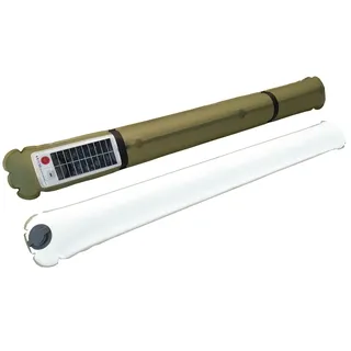 2er-Set Aufblasbare Solar-XL-LED-Campingleuchte, 250lm, tageslichtweiß
