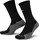 Fußball-Crew-Socken Black/White 46-50