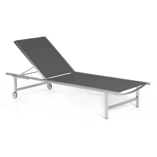 SonnenPartner Galaxy Sonnenliege 200 x 65 x 30 cm Schwarz