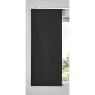 Gardinenbox Schiebegardine (1 St), Paneelwagen, verdunkelnd, Verdunkelung »NewYork« Flächenvorhang Paneelwagen Blickdicht 202020680 schwarz 60 cm x 145 cm