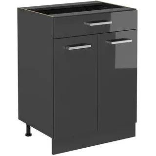 Vicco Schubladenschrank R-Line 60 x 46 x 81,6 cm Grau