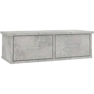 vidaXL Wandregal 60 x 26 x 18,5 cm Betongrau