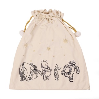 Widdle Gifts Ltd Luxus Samt Disney Weihnachten Sack für Präsente/Geschenk - Winnie Puuh 8418