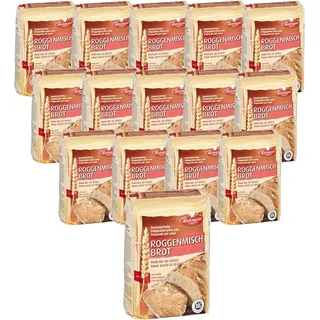 BIELMEIER Brotbackmischung Roggenmischbrot 15 Stück á 500 g Küchenmeister
