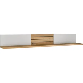 Set One by Musterring Wandboard Quincy 150 x 20 x 21 cm Lichtgrau