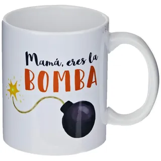 Mopec Keramiktasse, Mama Pumpe, in Geschenkbox, Weiß, Einheitsgröße
