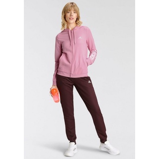 adidas Sportswear Trainingsanzug ESSENTIALS LOGO FRENCH TERRY (2-tlg) rosa