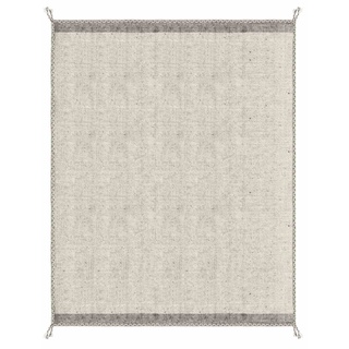 Teppich Chathu aus Baumwolle Beige, 200x300 cm