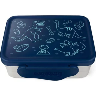 ergobag Edelstahl-Brotdosen Blau - Blau