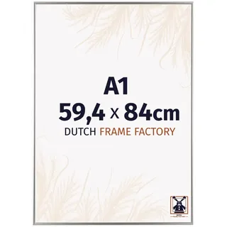Dutch Frame Factory - Bilderrahmen DIN A1 59,4x84 cm Champagner - Kunststoff