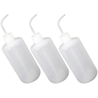 Cabilock 3st Gießkanne Quetschflaschen Für Flüssigkeiten Wasser-quetschflasche Spülflasche Aus Kunststoff Chemie Spritzflasche Gießflasche Wasserflasche Pflanze Weiß Wasserspender Plastik