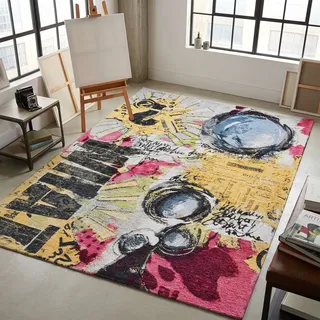 Gino Falcone Cosima-107 Webteppich 130 x 190 cm Mehrfarbig