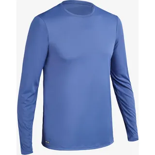 UV-Shirt Surfen Herren langarm - blau, blau, 2XL