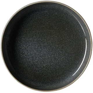 Ritzenhoff Breker Suppenteller Eda Schiefer, Grau, Keramik, rund, 3 cm, Essen & Trinken, Geschirr, Teller, Suppenteller