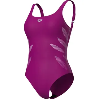 Arena Milena Wing Back C CUP Damen Badeanzug, lila - 46