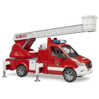 Bruder® Spielzeug-Polizei 02673 MB Sprinter Feuerwehr m. Drehleiter, Pumpe und L+S