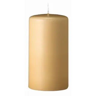 Kopschitz Kerzen Kerzen Stumpenkerzen Beige, 130 x 70 mm, 12 Stück