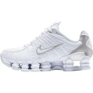 Nike Shox TL White/Metallic Silver/Max Orange/White 38