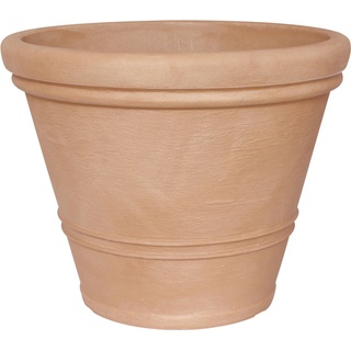 Geli Pflanzkübel Geli Pflanztopf Milano Ø 60 x 46,5 cm terracotta braun