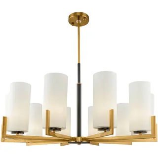 Maytoni Kronleuchter, Messing, Metall, Glas, 53.4 cm, CE, gleichmäßige Lichtverteilung, Lampen & Leuchten, Innenbeleuchtung, Leuchten nach Räumen, Küchenlampen