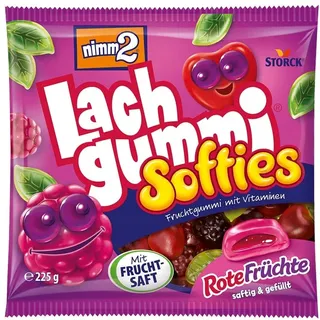 Nimm2 Nimm 2 Lachgummi Softies Rote Früchte (225g)