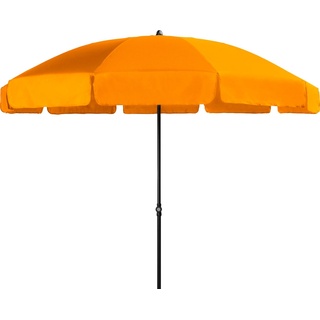 doppler® Sonnenschirm, abknickbar, höhenverstellbar, UV-beständig orange 