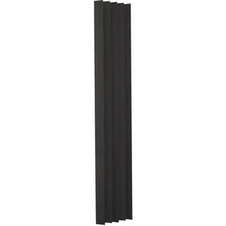 Ventanara® 19 Lamellen einzeln anthrazit 89mm Ersatzlamellen für Lamellenvorhang Vertikaljalousie 250 cm