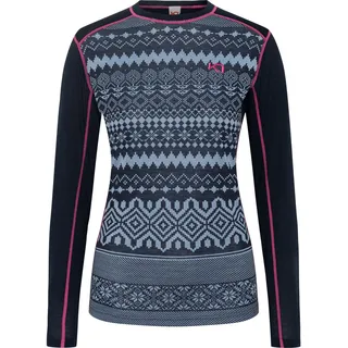KARI TRAA Live Longsleeve dark navy blue (ROYA) S