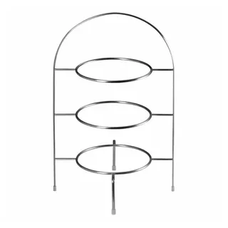 Asa Selection 3-stöckige Etagere A Table Metall Silber Chrom