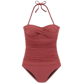 LASCANA Badeanzug Damen Rot 40 Cup B