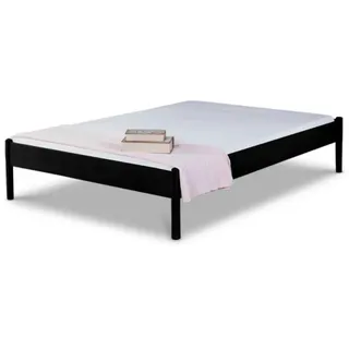 BED BOX Metallbett, Schwarz, Metall, 100x200 cm, Schlafzimmer, Betten, Metallbetten