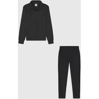 CHAMPION Damen Anzug Sweatsuit, Größe L in Schwarz NBK/NBK