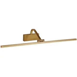 Searchlight Led-Bilderleuchte Bilbao, Messing, Metall, 70x11 cm, Lampen & Leuchten, Innenbeleuchtung, Wandleuchten, Bilderleuchten