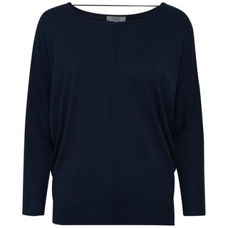 b.young Strickpullover Feinstrick Pullover Langarm Stretch Shirt BYPIMBA 5155 in Dunkelblau blau L (40)