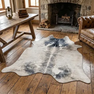 Gino Falcone Emilia Fellteppich 170 x 220 cm Weiß/Mehrfarbig