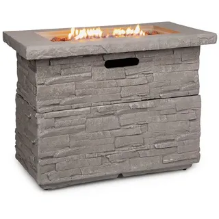 blumfeldt Feuerschale Anafi, (Set), Gasheizgerät terrassenheizstrahler Outdoor beige