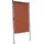 Angerer Seitenmarkise 120 225 rot Polyacryl