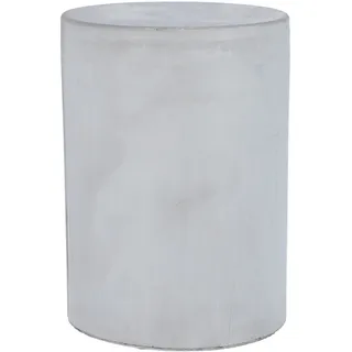 Jan Kurtz Block Beton Beistelltisch Ø 30 cm - Beton natur, gewachst