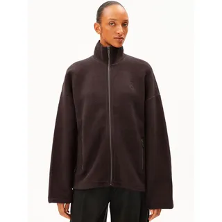 ARMEDANGELS Cotton Fleece Jacke Braun 34