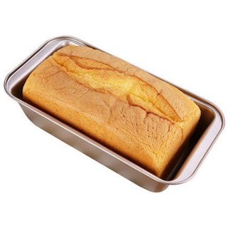 BSTCAR Kastenform Kuchen, Brotbackform Emaille Rechteck, Königskuchenform Mit Antihaftbeschichtung, Hochwertige Brotform In Golden